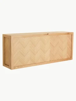 Schoenenkast Herringbone van hout met visgraatpatroon^Hübsch Fashion