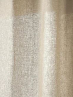 Semi-transparante gordijnen Harmony met tunnelzoom, 2 stuks^Westwing Collection Discount