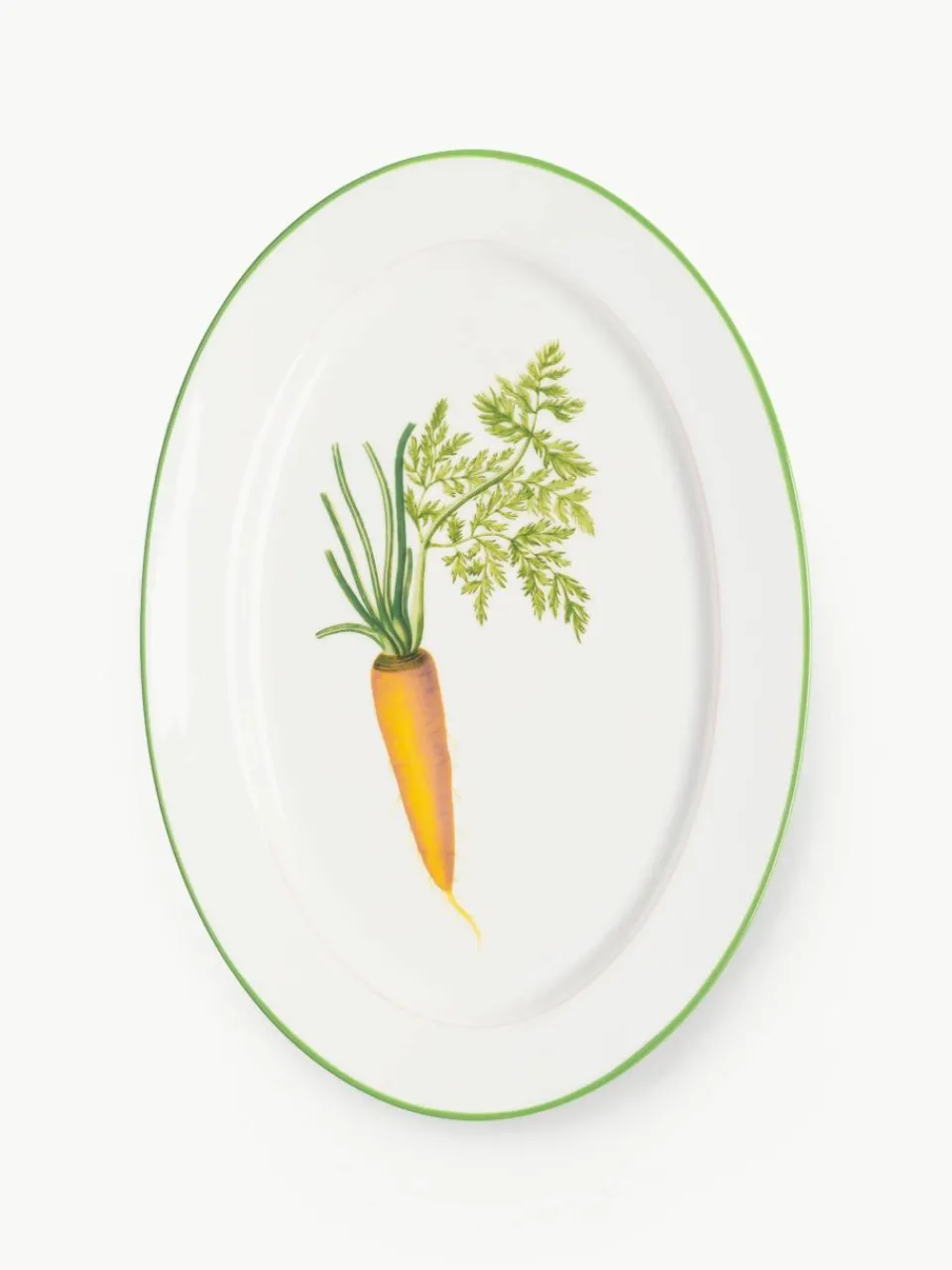 Serveerplateau Carrot van beenderporselein^&k Amsterdam Best