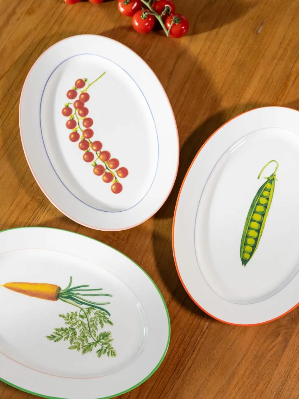 Serveerplateau Carrot van beenderporselein^&k Amsterdam Best