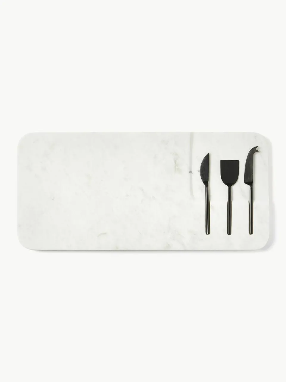 Serveerplateau Jaya met kaasmessen, set van 4^Westwing Collection Best