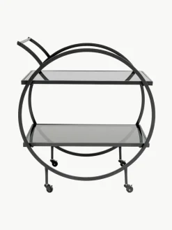 Serveerwagen Loft met glazen tafelbladen^Kare Design Clearance