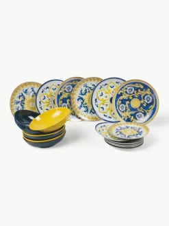 Serviesset Sicilia, 6 personen (18-delig)^Villa D'Este Home Tivoli Fashion