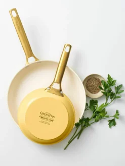 Set van 2 braadpannen Padova met antiaanbaklaag^GreenPan New