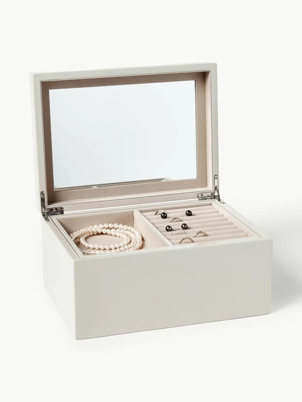 Sieradendoos Taylor met spiegel^Westwing Collection Best