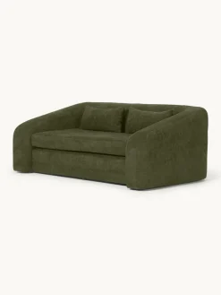 Slaapbank Eliot (2-zits) uit teddy-bouclé^Westwing Collection Outlet