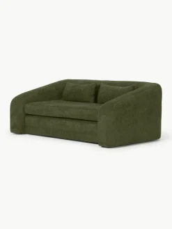 Slaapbank Eliot (2-zits) uit teddy-bouclé^Westwing Collection Outlet