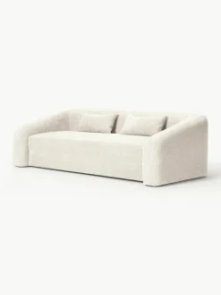 Slaapbank Eliot (3-zits) uit teddy-bouclé^Westwing Collection Clearance