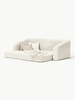 Slaapbank Eliot (3-zits) uit teddy-bouclé^Westwing Collection Clearance