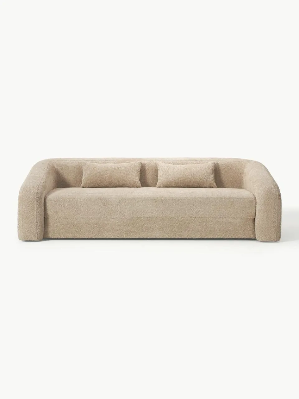 Slaapbank Eliot (3-zits) uit teddy-bouclé^Westwing Collection Clearance