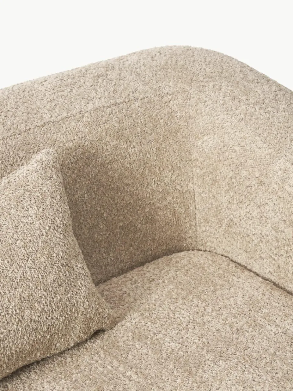 Slaapbank Eliot (3-zits) uit teddy-bouclé^Westwing Collection Clearance