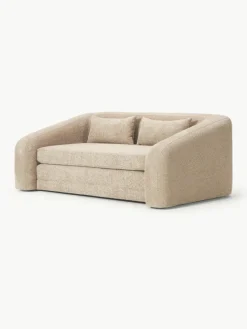 Slaapbank Eliot (2-zits) uit teddy-bouclé^Westwing Collection Discount