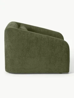 Slaapfauteuil Eliot uit teddy-bouclé^Westwing Collection Clearance