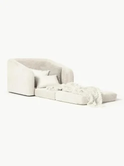Slaapfauteuil Eliot uit teddy-bouclé^Westwing Collection Outlet