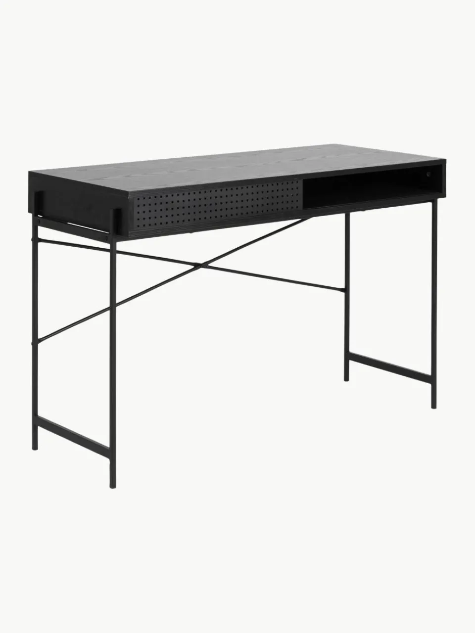 Smal bureau Angus met opbergruimte^Westwing Outlet