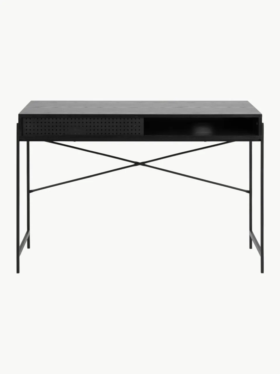 Smal bureau Angus met opbergruimte^Westwing Outlet