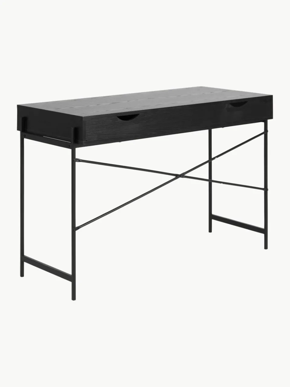 Smal bureau Angus met opbergruimte^Westwing Outlet