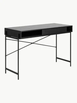 Smal bureau Angus met opbergruimte^Westwing Outlet