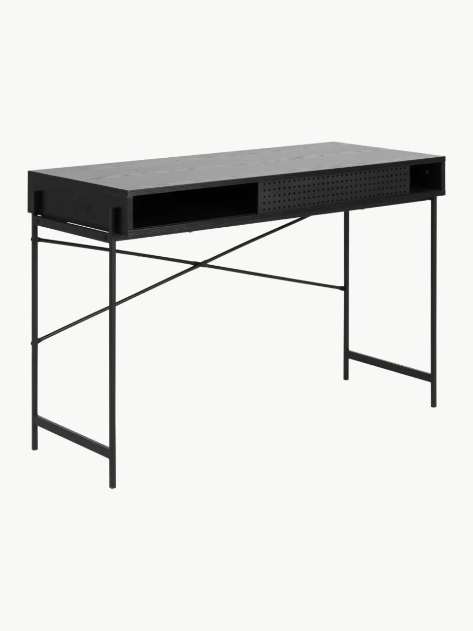 Smal bureau Angus met opbergruimte^Westwing Outlet