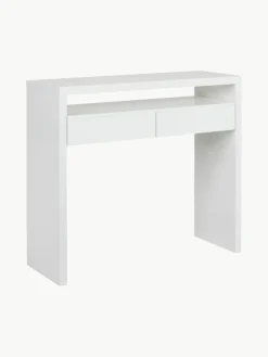 Smal bureau Teresa met uitschuifbare tafelblad^Woodman Outlet