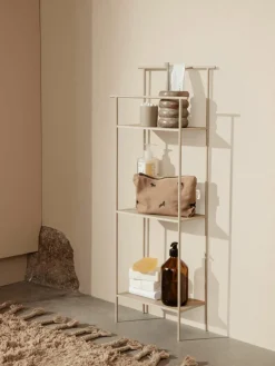 Smalle metalen wandrek Dora^ferm LIVING New