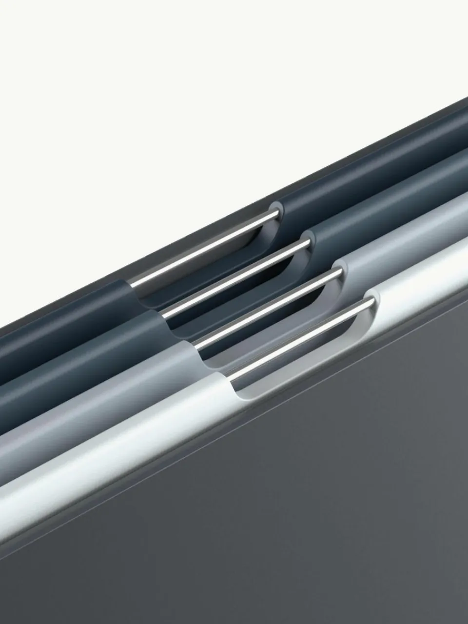 Snijplanken Folio met houder, set van 5^Joseph Joseph Hot
