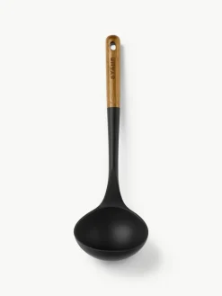 Soeplepel Cook met acaciahouten handvat^Staub New