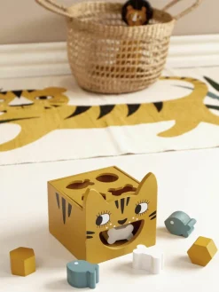 Speelgoed Tiger uit berkenhout^Roommate Sale