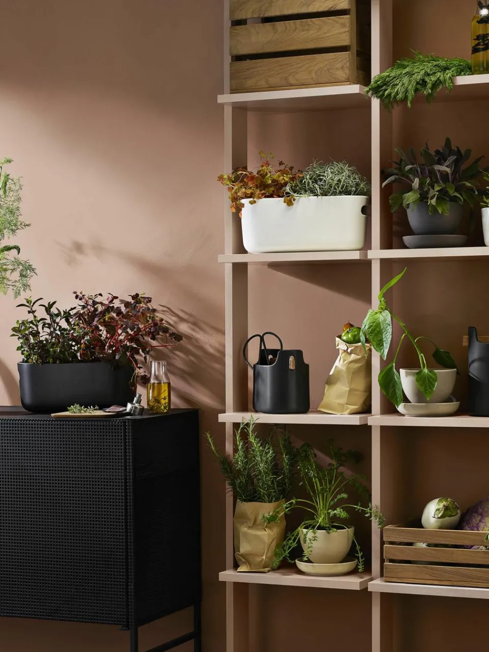 Sponk zelfwatergevende plantenorganizer^Eva Solo Best