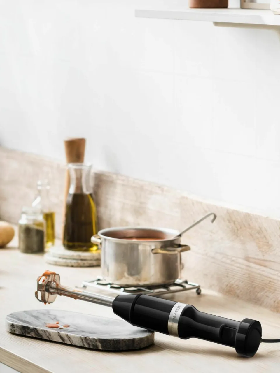 Staafmixer Artisan met accessoires^KitchenAid Hot