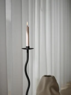 Staande kaarshouder Curved, H 86 cm^Cooee Design Outlet