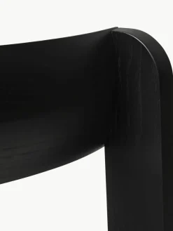 Stapelbare stoelen Blueprint van eikenhout met zitkussen, 2 stuks^Form & Refine New