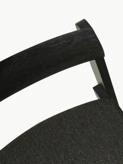 Stapelbare stoelen Blueprint van eikenhout met zitkussen, 2 stuks^Form & Refine New
