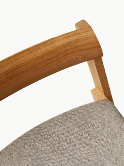 Stapelbare stoelen Blueprint van eikenhout met zitkussen, 2 stuks^Form & Refine Hot