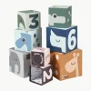 Stapelblokjes Deer Friends, set van 8^Done by Deer Best