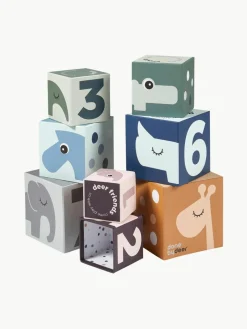 Stapelblokjes Deer Friends, set van 8^Done by Deer Best