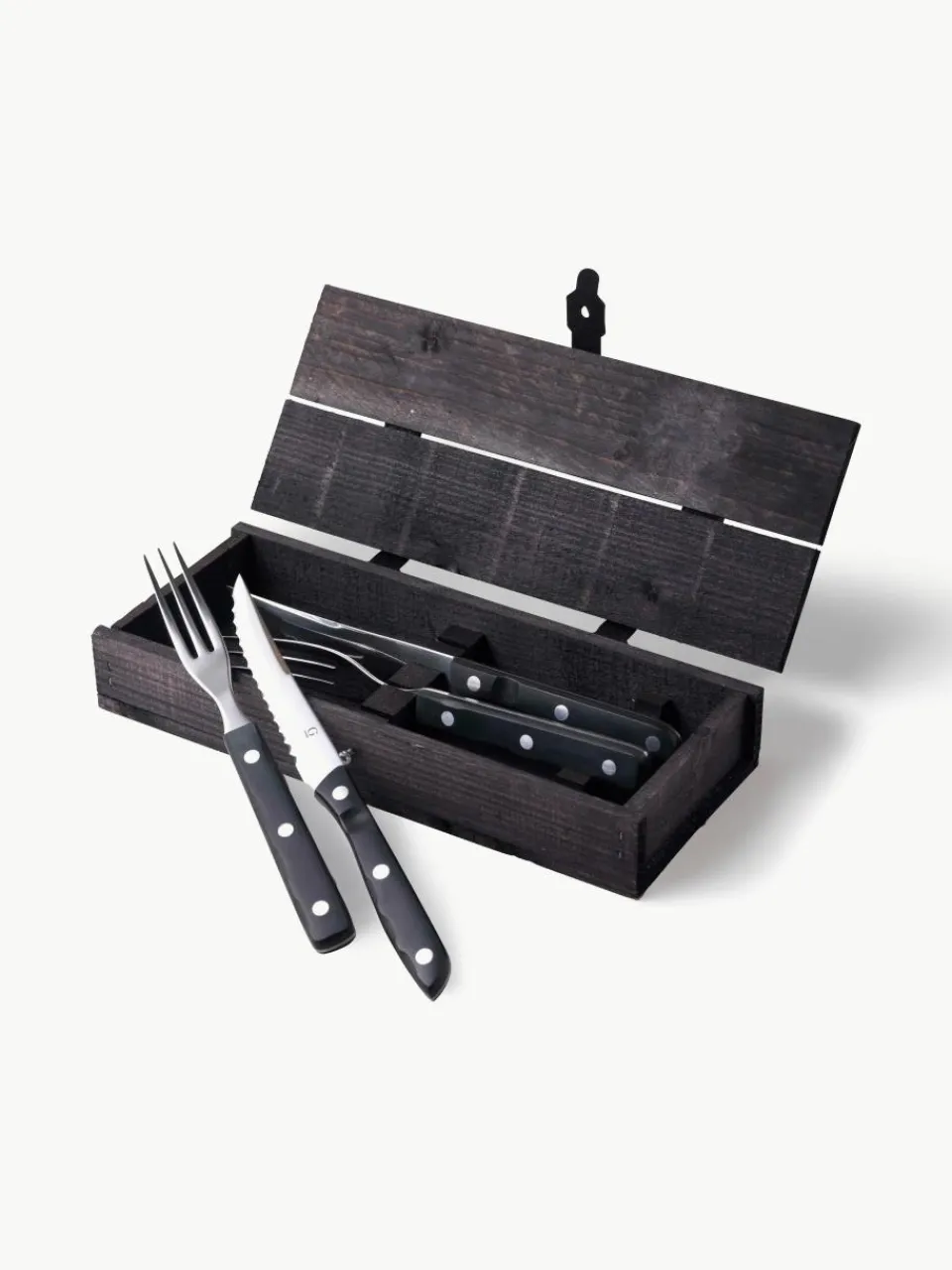 Steakbestekset Old Farmer met doos, in verschillende setgroottes^Gense Outlet