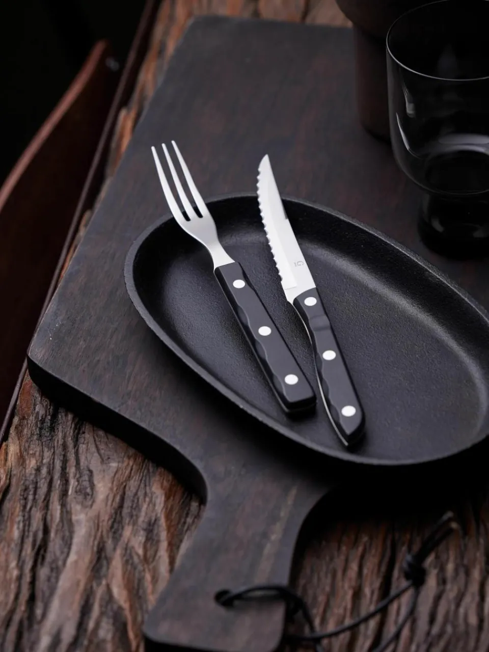 Steakbestekset Old Farmer met doos, in verschillende setgroottes^Gense Outlet