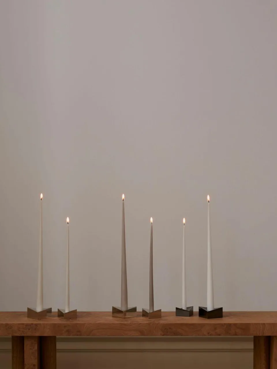 Steekkaarsen Ester, 4 stuks^STOFF Nagel Fashion