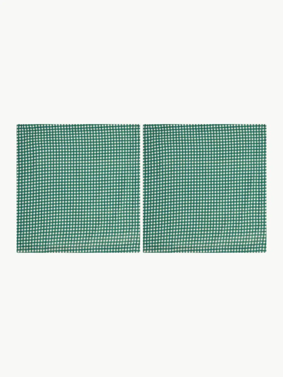 Stoffen servetten Gingham, 2 stuks^Anna + Nina Online