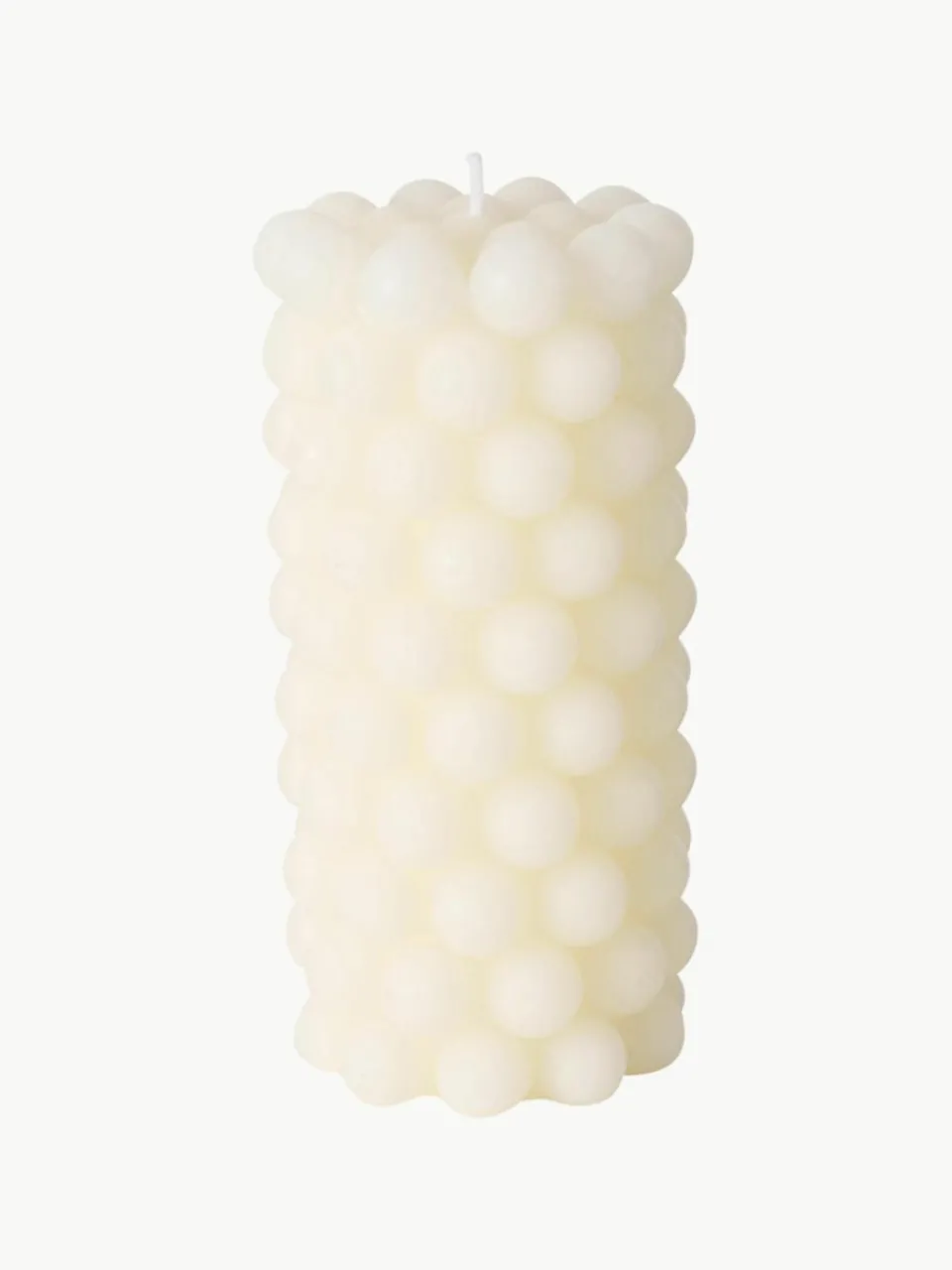 Stompkaarsen Pearls, 3-delig, H 14 cm^Westwing Fashion