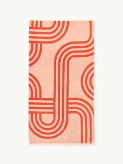Strandlaken Shiloh met geometrisch patroon^Westwing Collection Outlet