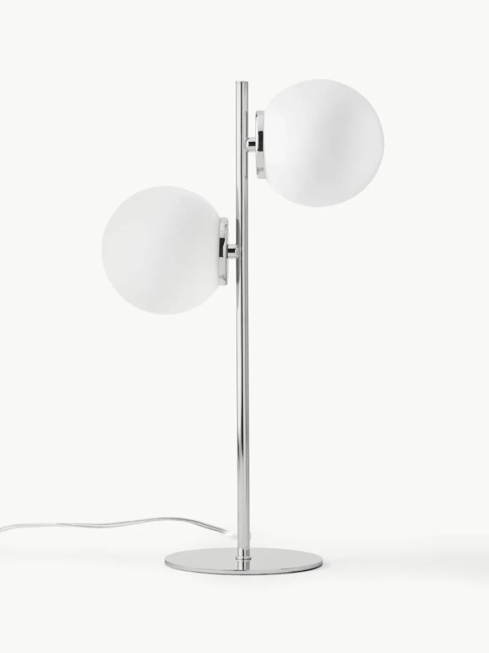 Tafellamp Atlanta van opaalglas^Westwing Collection New