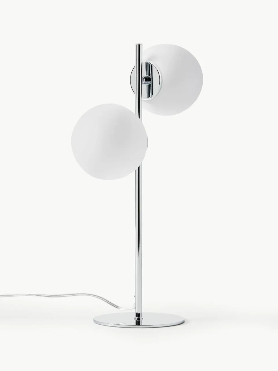 Tafellamp Atlanta van opaalglas^Westwing Collection New