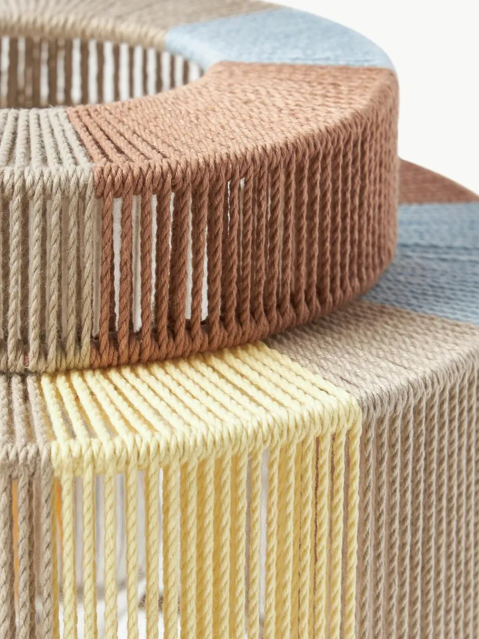 Tafellamp Lace van linnen draden^Westwing Collection Fashion