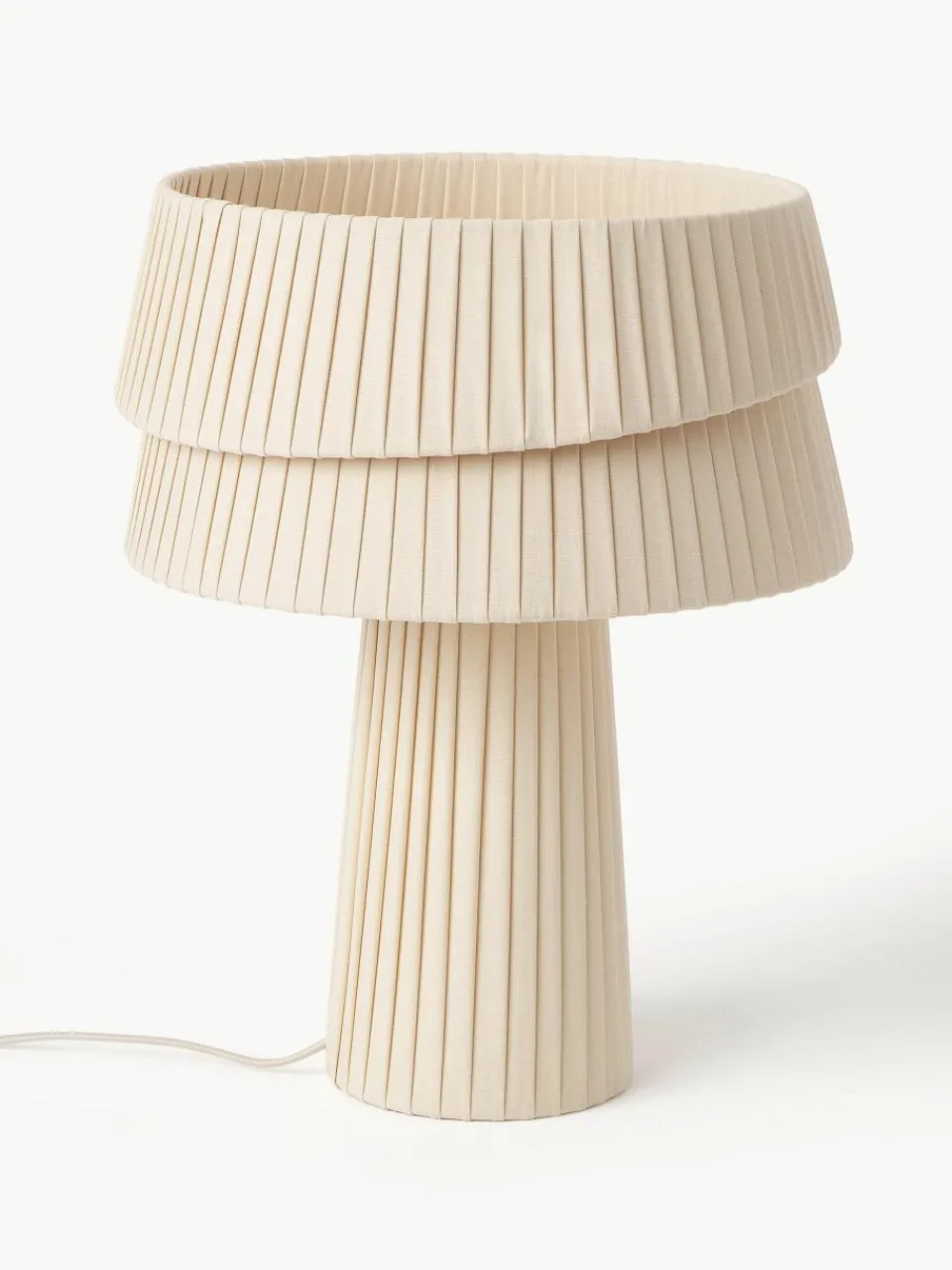 Tafellamp Nyla met asymmetrische lampenkap^Westwing Collection New