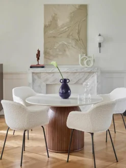 Teddy fauteuil Fiji met smalle zitvlak^Westwing Collection Outlet