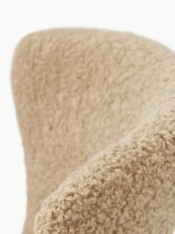 Teddy fauteuil Wing met houten poten^Westwing Collection Clearance