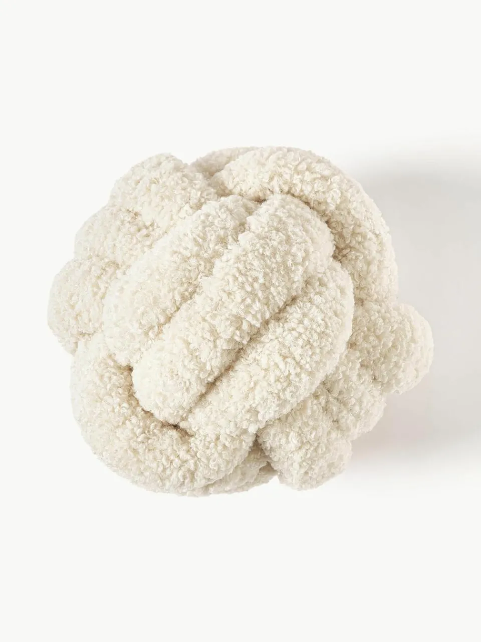 Teddy geknoopt kussen Dotty^Westwing Collection New