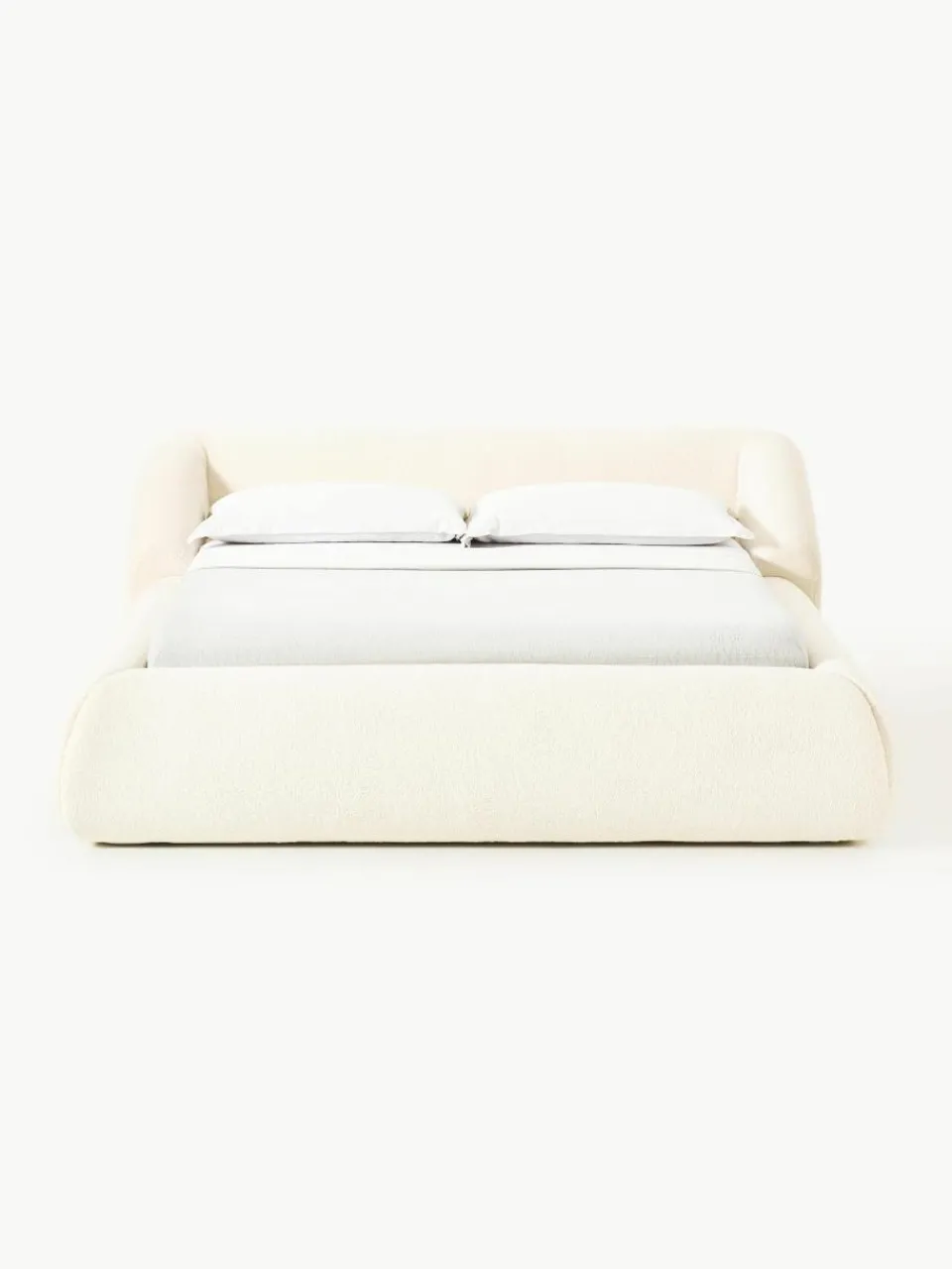 Teddy gestoffeerd bed Sofia^Westwing Collection Clearance